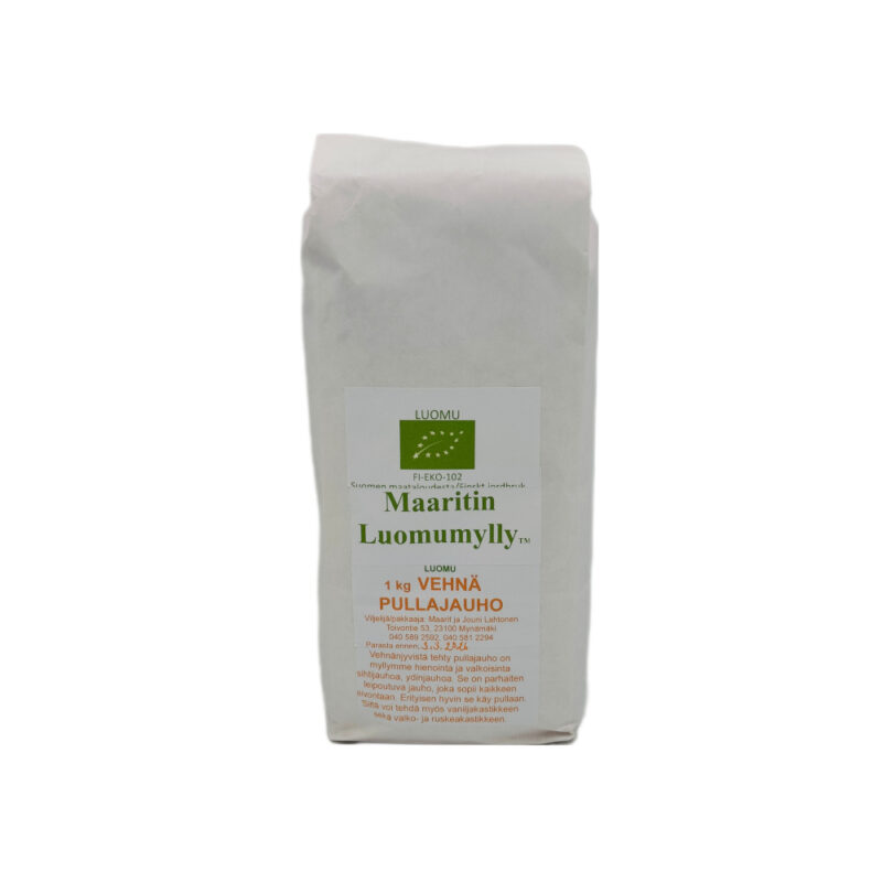 Luomu vehnä pullajauho, 1kg