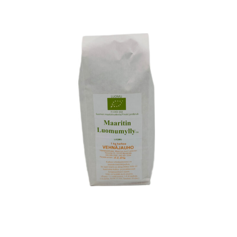 Luomu karkea vehnäjauho, 1kg