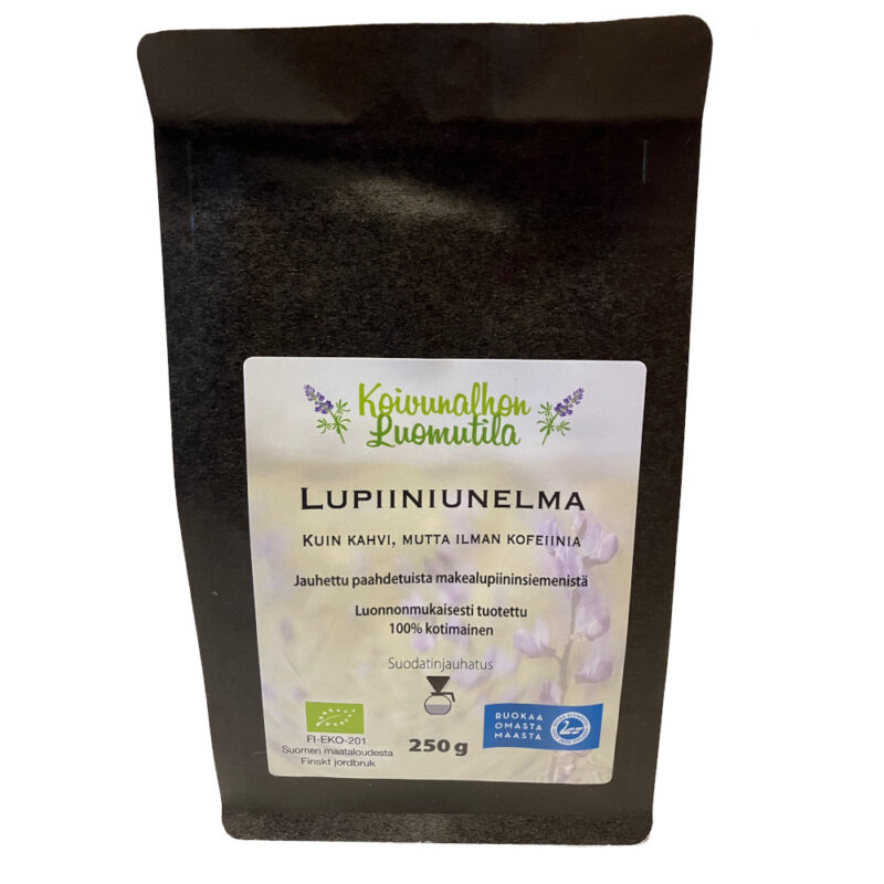 Lupiiniunelma luomu kahvi, 250g