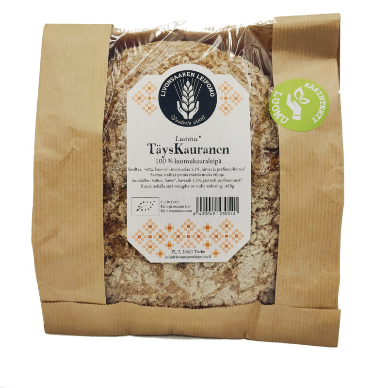 Luomu* TäysKauranen, 450g