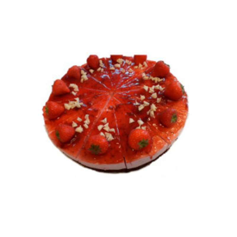 Mansikkatorttu, 12 palaa, 1,4kg