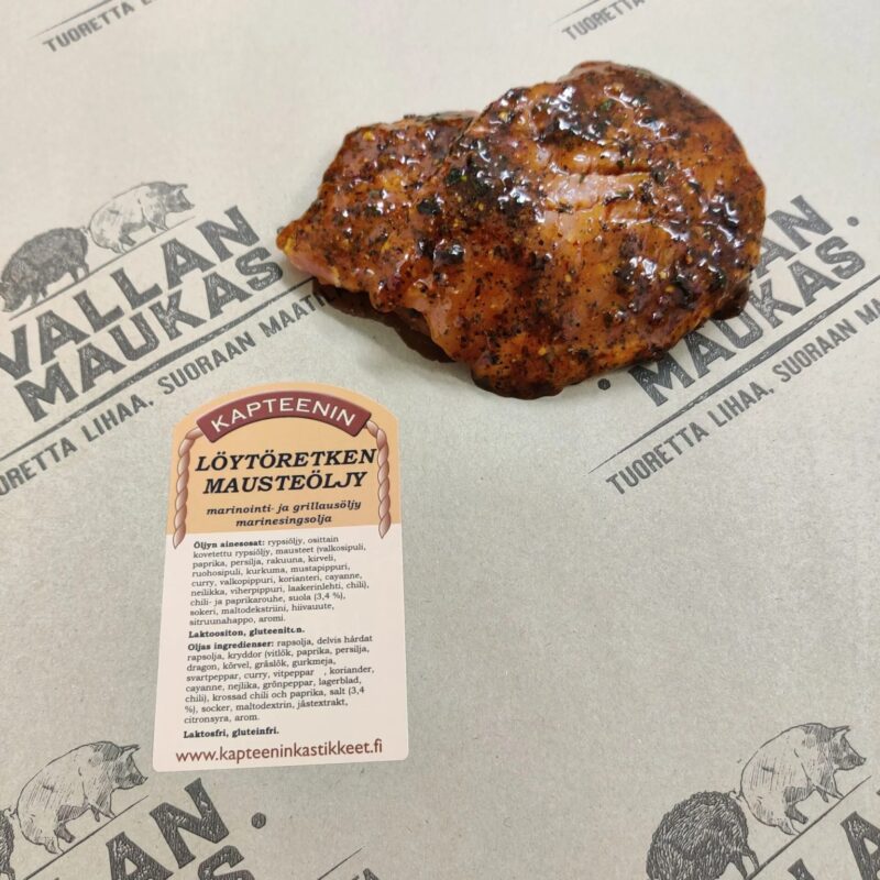 Possun grillipihvi, Kapteenin Löytöretken mausteöljy, 1kg